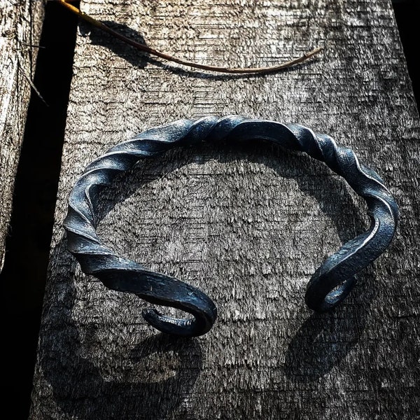 Hand Forged Wrist Torc