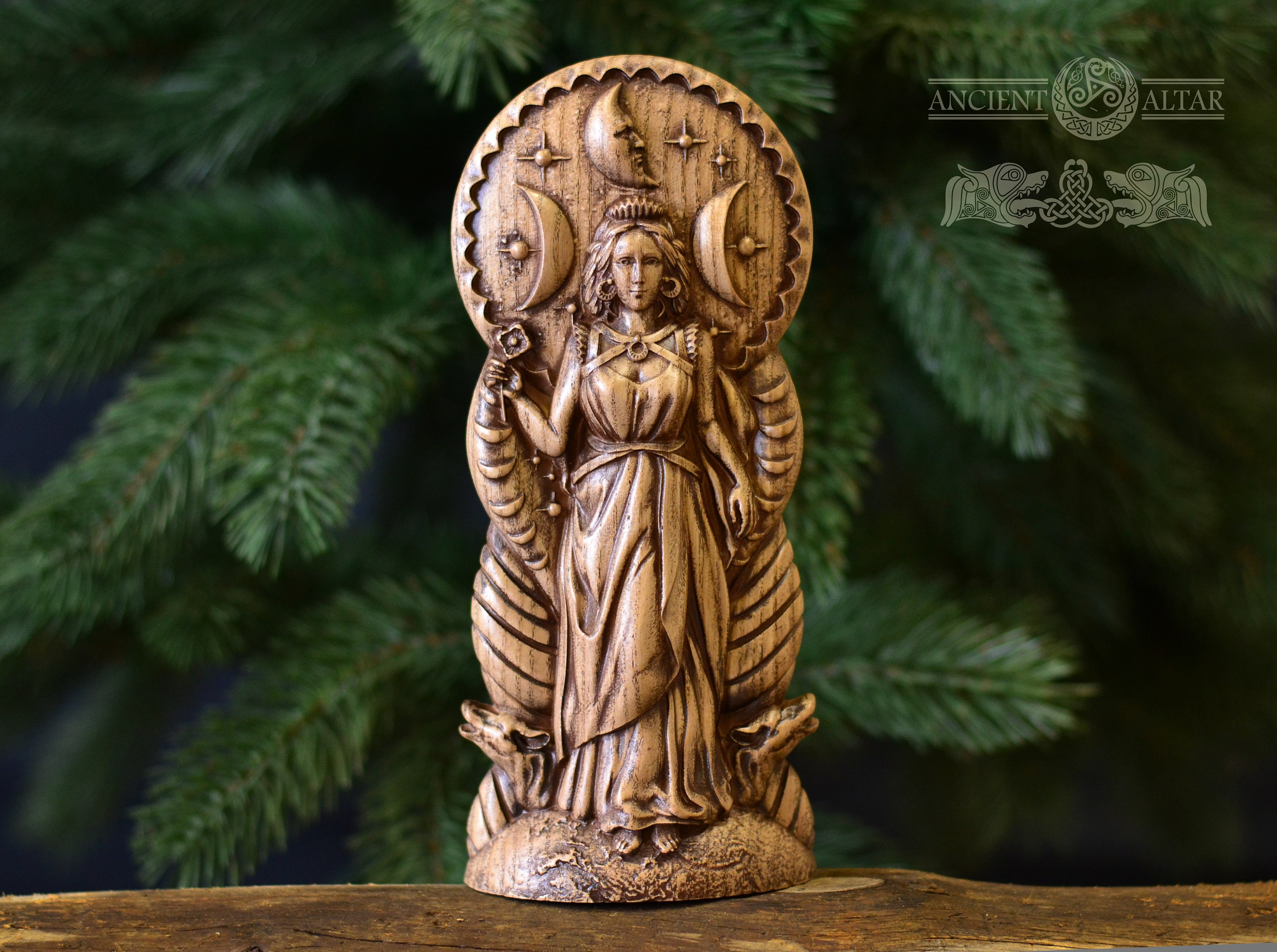 Moon Goddess Aradia Lunar Goddess Selene Wicca Goddess Etsy
