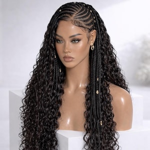 Full lace Fulani Braid Wig