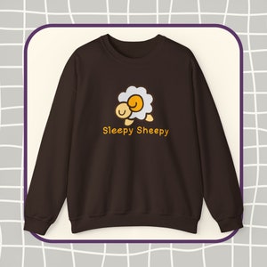 Sleepy Sheep Sweatshirt! | Paper Mario Thousand Year Door | Gamecube |Gifts for Gamers| Retro Game Gift |