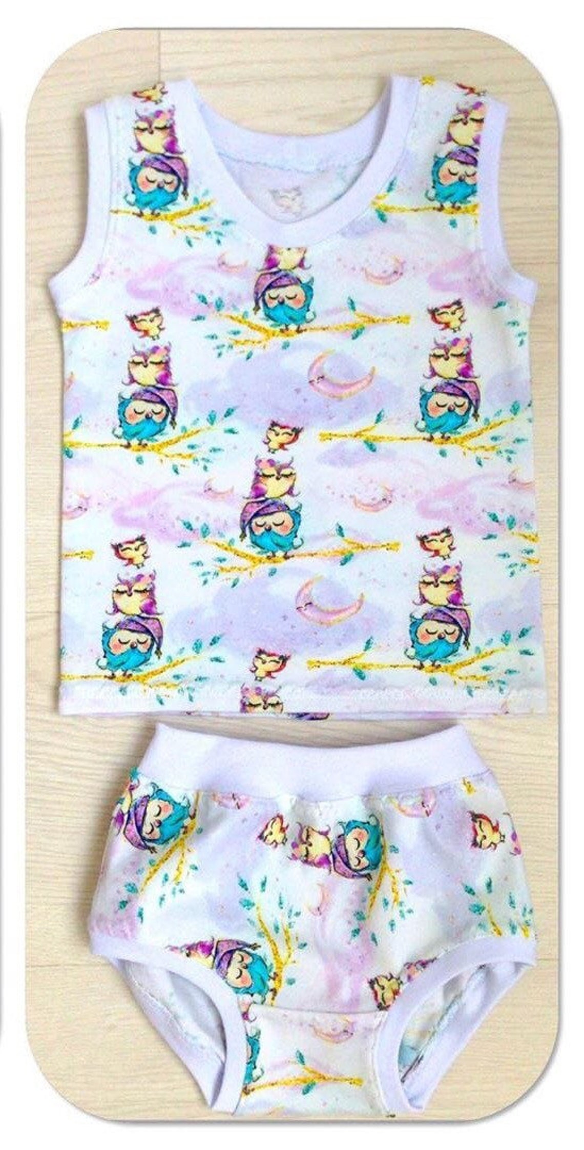 Organic Cotton Underwear Set Sommer Set Boys Underwear Etsy