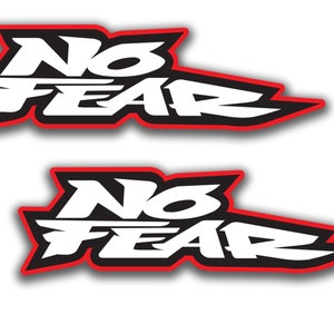 Window Toolbox Sticker #126 No Fear Sticker Window Toolbox Sticker #126 No Fear Sticker