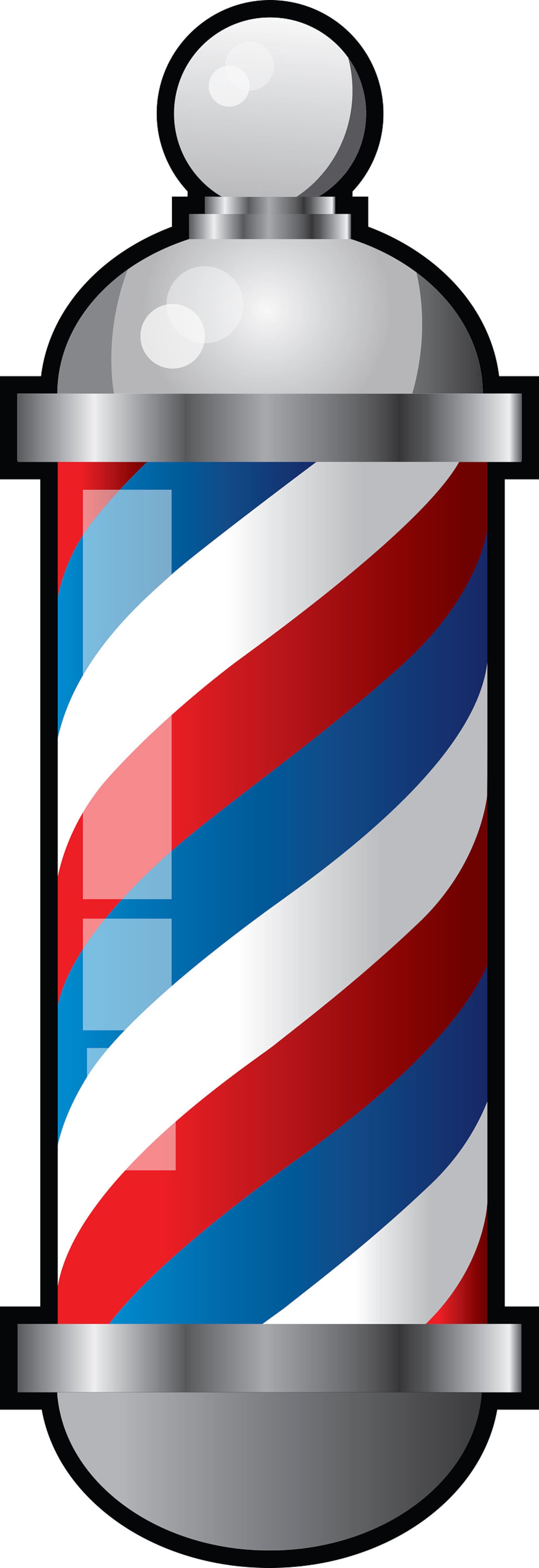 Barber Shop Pole Vinyl Decal different Sizes Included UV - Etsy