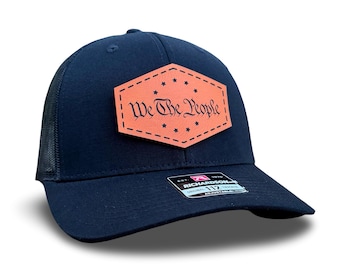 We The People Patriotic Trucker Hat - American Pride Cap