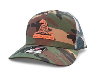 Gadsden Flag Don't Tread On Me Trucker Hat - 2nd Amendment Patriot Cap