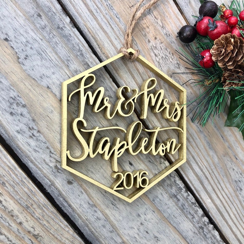 Personalized Christmas Ornament, Custom Name Ornament, Christmas Gift Ornament 2023 zdjęcie 4