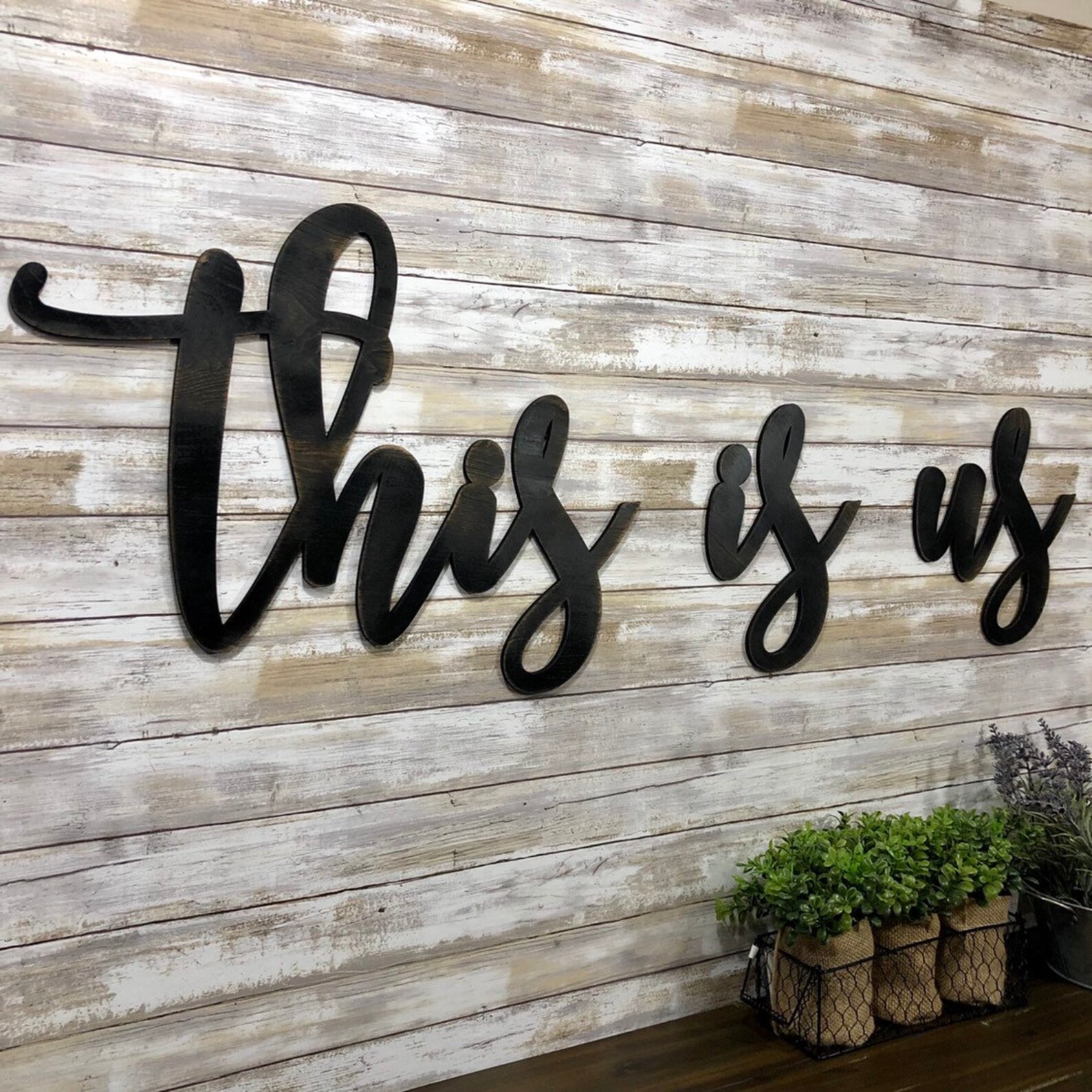 This is Us Sign This is Us Words This is Us Wood Sign This Etsy