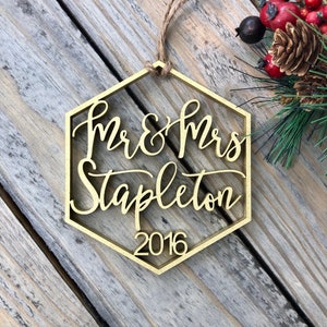 Personalized Christmas Ornament, Custom Name Ornament, Christmas Gift Ornament 2023 zdjęcie 3