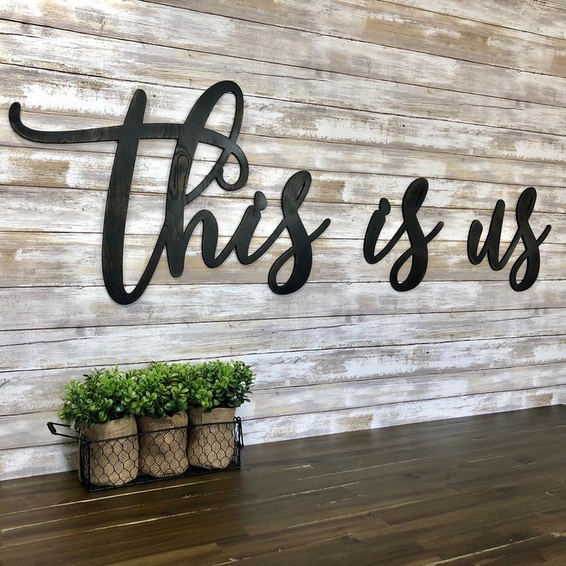 This is Us Wood Sign - Etsy