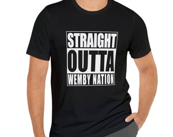 Victor Wembanyama T-Shirt: Straight Outta Wemby Nation Unisex Tee
