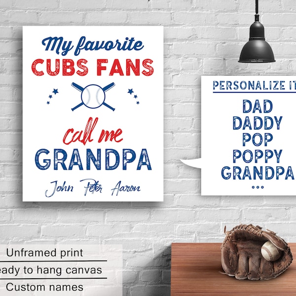 Chicago Cubs Print Etsy