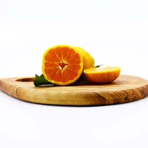Olive Wood Serving Board, Natural Wooden Cheese Board, Wooden Cutting Board, Handmade Wooden Cutting Board, Patterned Wooden Cutting Board image 7