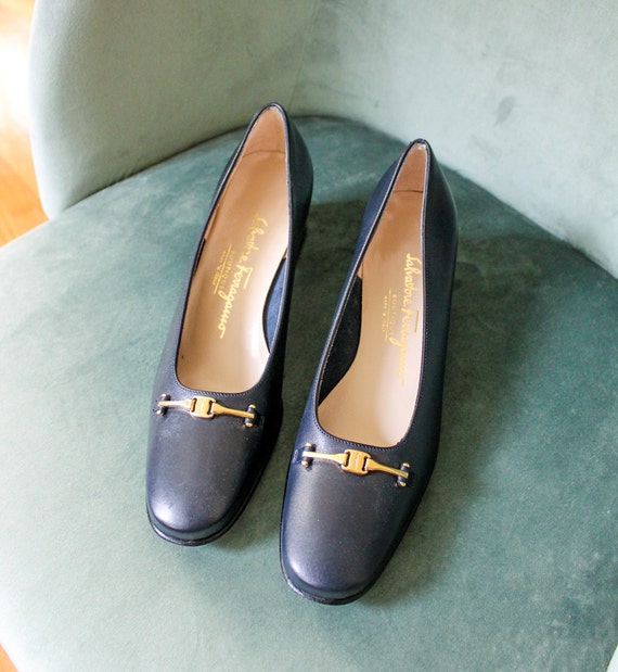 Vintage Ferragamo Loafers / Vintage Salvatore Fer… - image 3