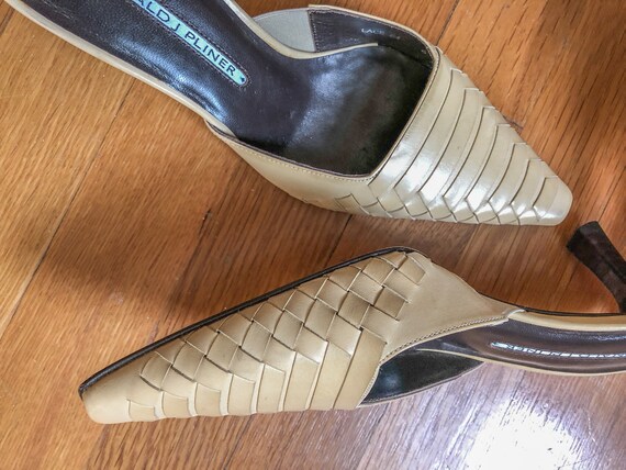 Vintage Pointed Toe Mules / Vintage Mules / Vintag