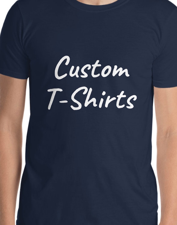 Custom T-shirt, Personalized T-shirt, Custom Apparel