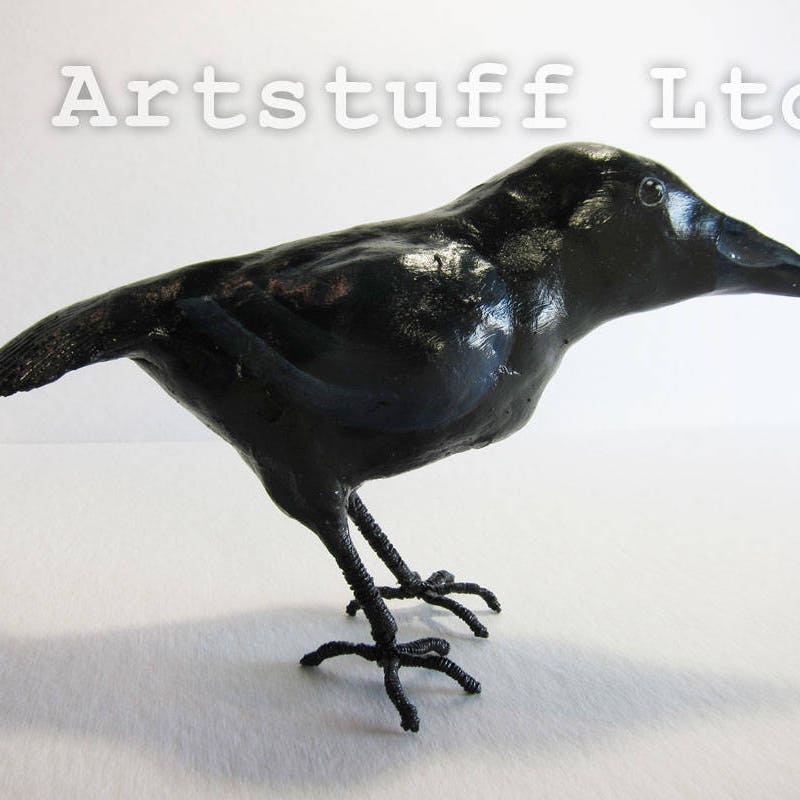 Crow Wire Sculpture - Etsy