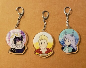 Princess Connect Re:Dive Tamaki Cute Double-sided Acrylic Keychain Charm