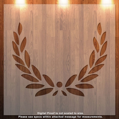 Bordure de feuilles, couronne, cadre, durable, réutilisable