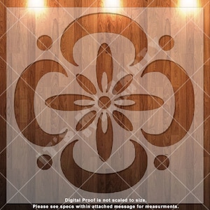 Tile Pattern, Geometric, Pattern, Stencil, Durable, Reusable