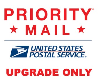 USPS Priority Mail Upgrade Only.