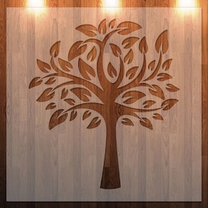 Tree Stencil, Tree, Stencil, Durable, Reusable *