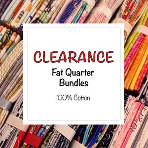 FAT QUARTER BUNDLE Clearance - Nautical, Christmas, Metallic, Floral, Nature, Birds, Cocomelon, e.t. the extra-terrestrial, Trolls and more