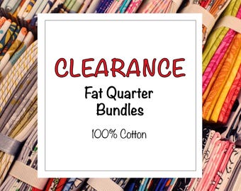 Lots COTTON FAT QUARTER : Noël, fleurs, nature, dessins animés, abstrait