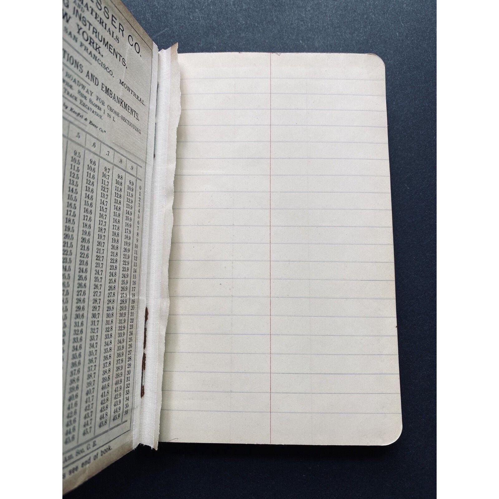 Rare - Early 1900s - Mining Transit Book 365 - Antique Notebook - Etsy