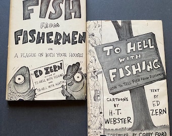 1945/1947 - How to Tell Fish from Fishermen - Zern - 1st Edition - 2 Volumes