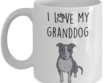 I Love My Granddog Etsy