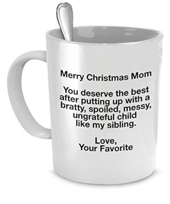 Christmas Mom Mug, Merry Christmas Mug, Mom Christmas Gifts, Mom