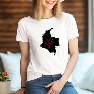 Colombia Shirt, Colombia Gift Idea, Colombia Dad Tee, Colombia Mom Gift Idea, Colombia T-Shirt, Gift for Colombia Lover, Gift for Colombian