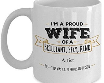 Gift For Artist, Artist Mug, Artist Gifts, Wife Coffee mug