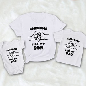 Daddy and Me Outfit | Father and son T-Shirt |Daddy & Me T-Shirt | Dad matching Shirts | Dad Son Outfit |Dad Gift | Fathers Day Gift