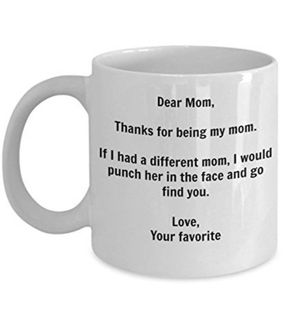 Mother I Love You - Best Novelty Funny Gift for Mom Mother's Day Gift  Coffee Mug