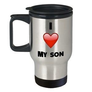Travel mug for Son, Gifts for Son, Stainless Steel,Son insulated Tumbler, Funny Birthday Anniversary Christmas Gag Gifts Idea
