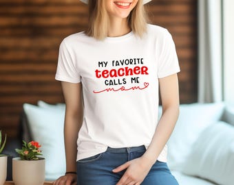Camiseta de mamá de maestra, idea de regalo para mamá de maestra, regalo para mamá, regalo para mamá maestra, camiseta de mamá maestra, camiseta de mamá maestra