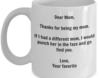 Mama Geschenke - Mama Kaffeetasse - Geschenk für Mama Becher - Mama Becher - Liebe Mama, Danke, dass Sie meine Mama sind - Geschenk für Mama Von Kindern