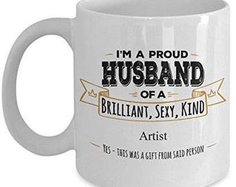 Gift For Artist, Artist Mug, Artist Gifts, Husband Coffee Mug