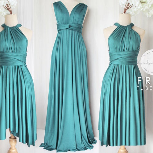 BB Floor Length Maxi Infinity Multiway Convertible Formal Prom - Etsy
