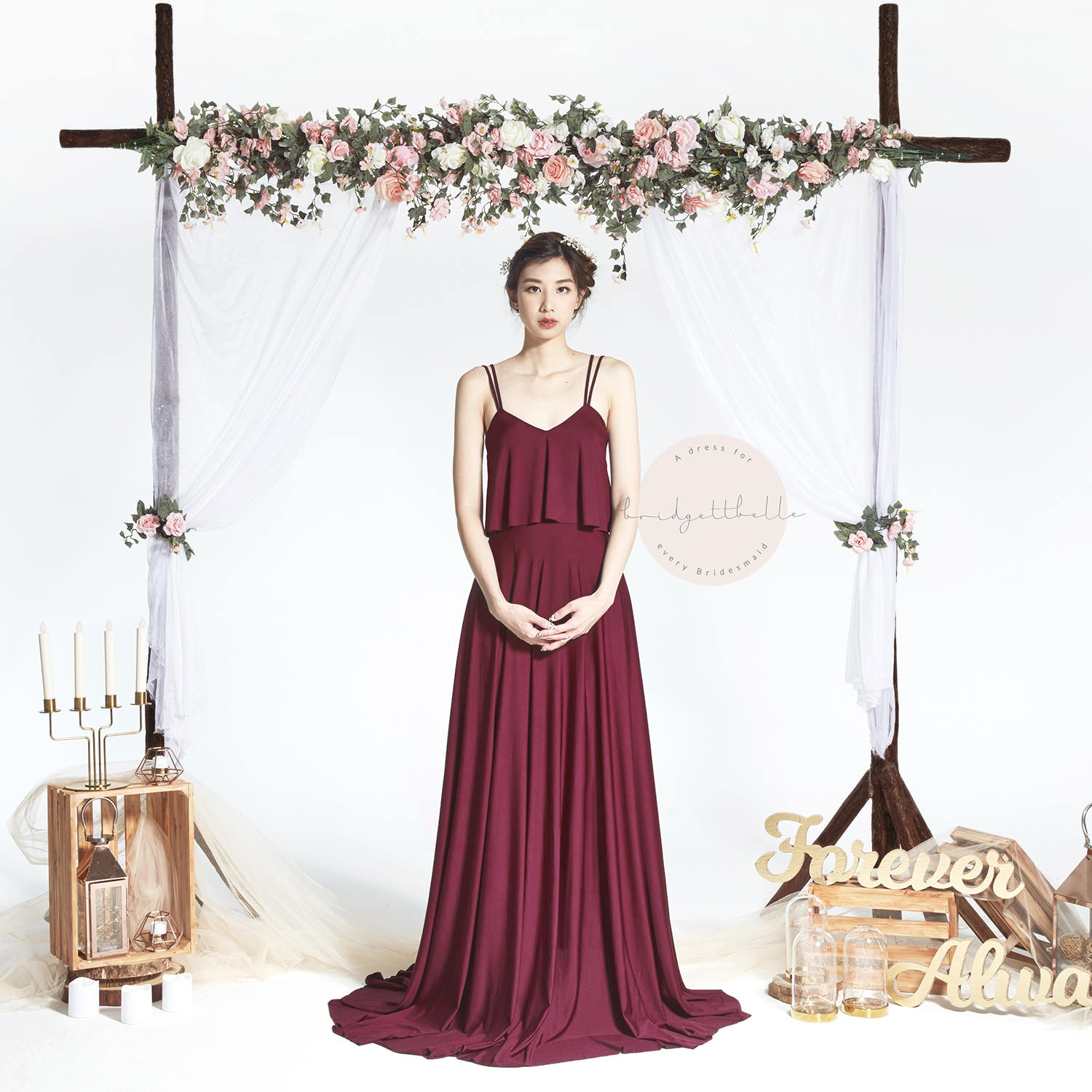 Bridesmaid Dresses Cabernet - Etsy