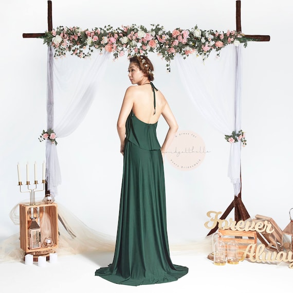 slim fit dress slacks Under The Stars Halter Mini Dress (Forest Green) FINAL SALE – Southern  Alternative main image 0