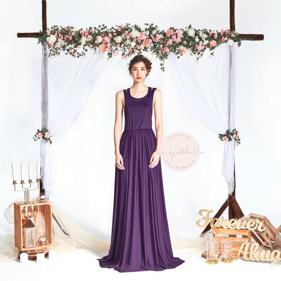 fitted lace wedding dress Ready to Ship Sutton Bridesmaid Dress main image 1