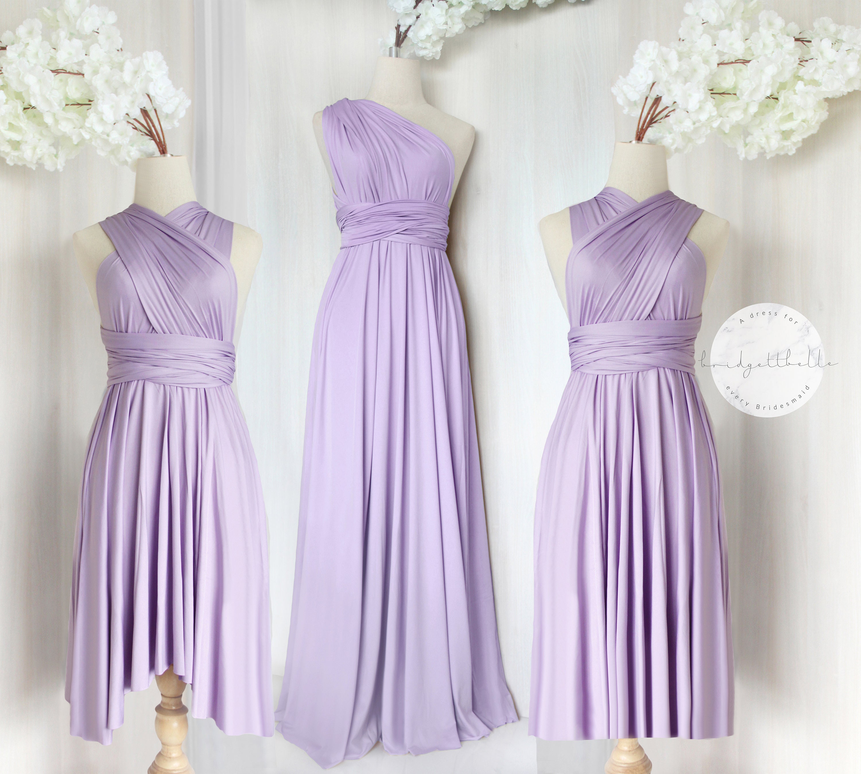 Lavender shop infinity dress