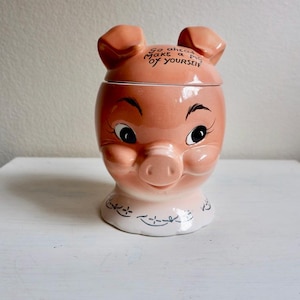 1950 Pig Cookie Jar - Etsy