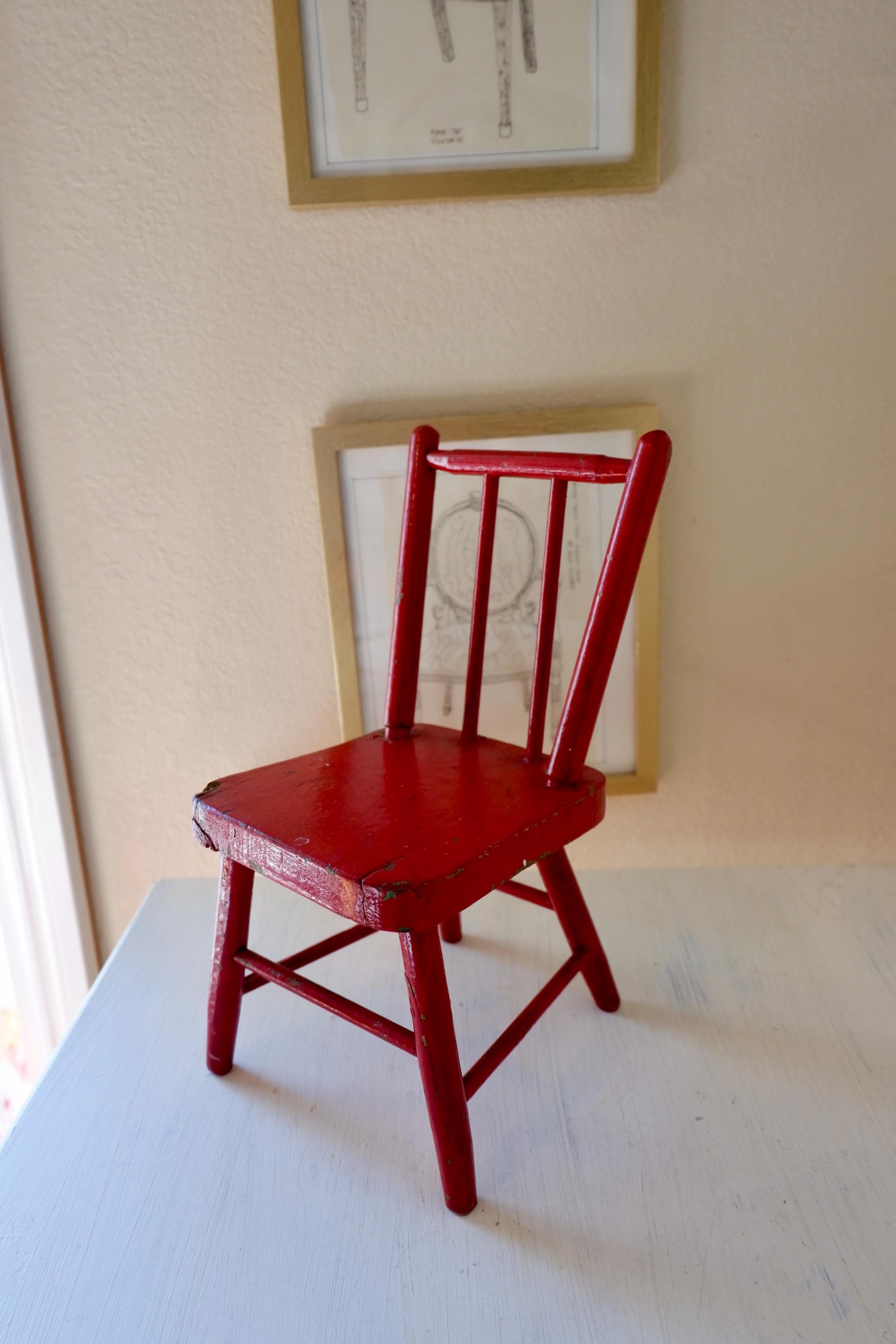 Antique doll chair - Etsy 日本