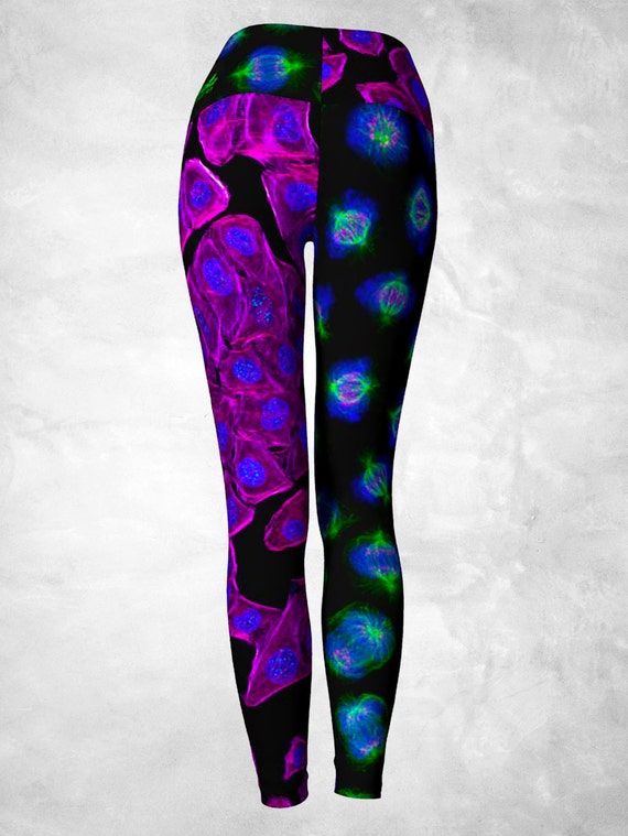 Cytoskeleton Leggings science Art, Fashion, Molecular Biology, Cells,  Actin, Microtubules, DNA, STEM, Teacher, Gift, Phd, Yoga 