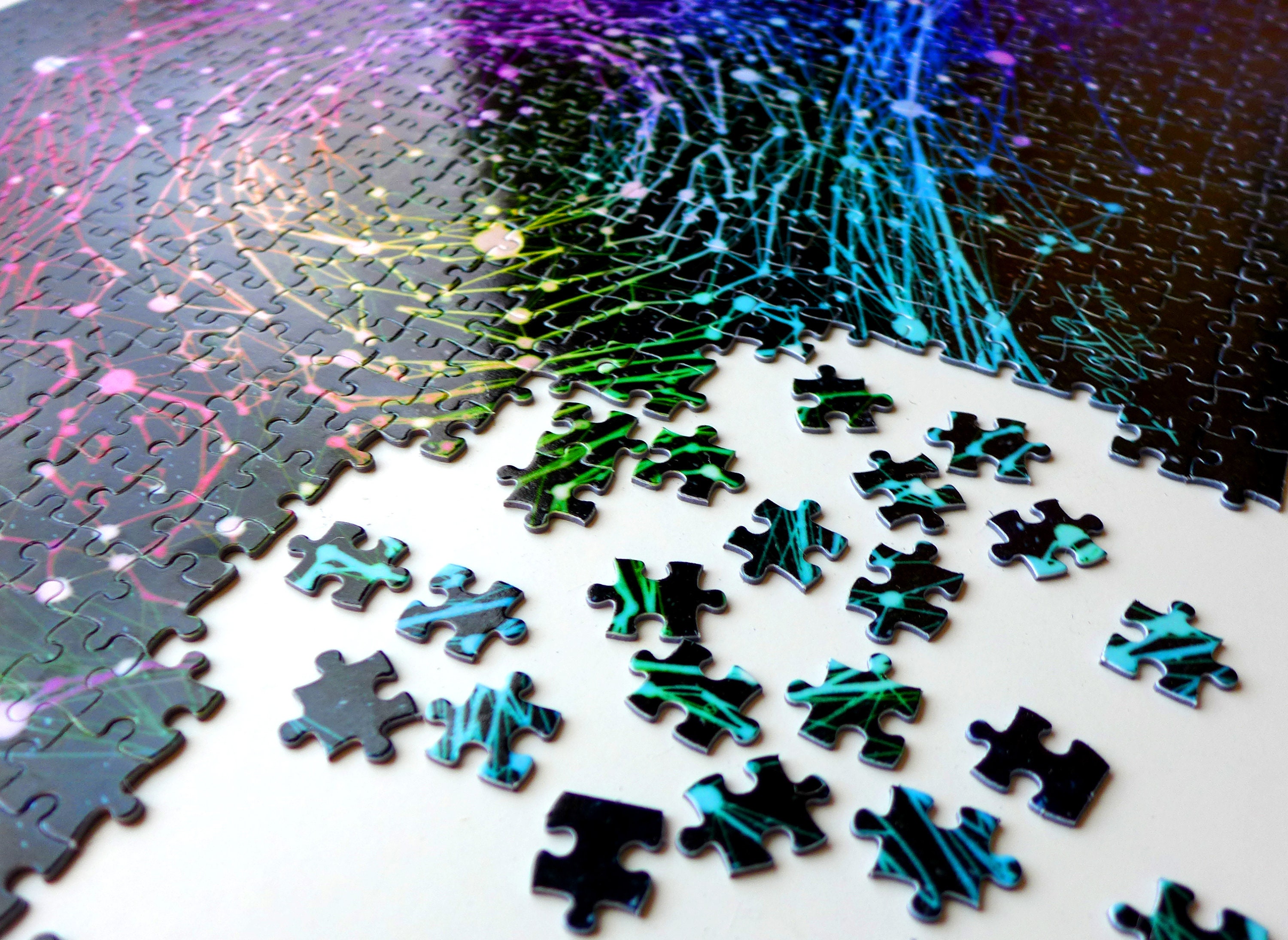 Colorful Puzzle, 1000 Pieces, Tomax Puzzles