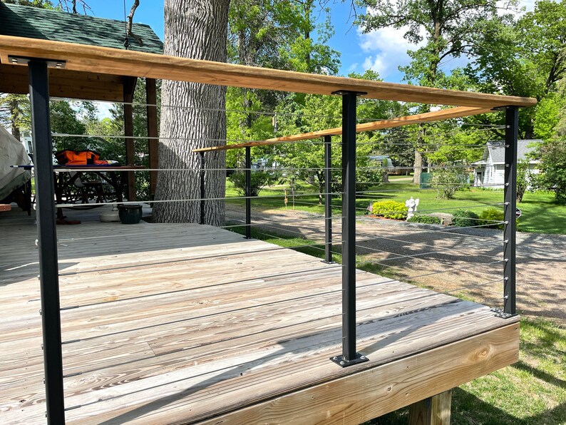 Cable Deck Railing Posts for Sale Stainless Steel Cable Hardware Modern