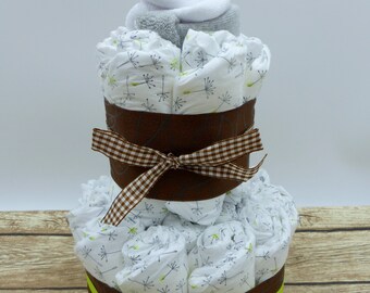 Diaper cake Romantic nature